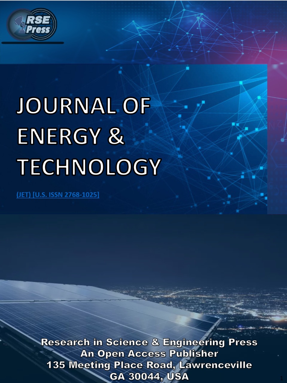 Original papers presenting the state of the art in energy and technology are published